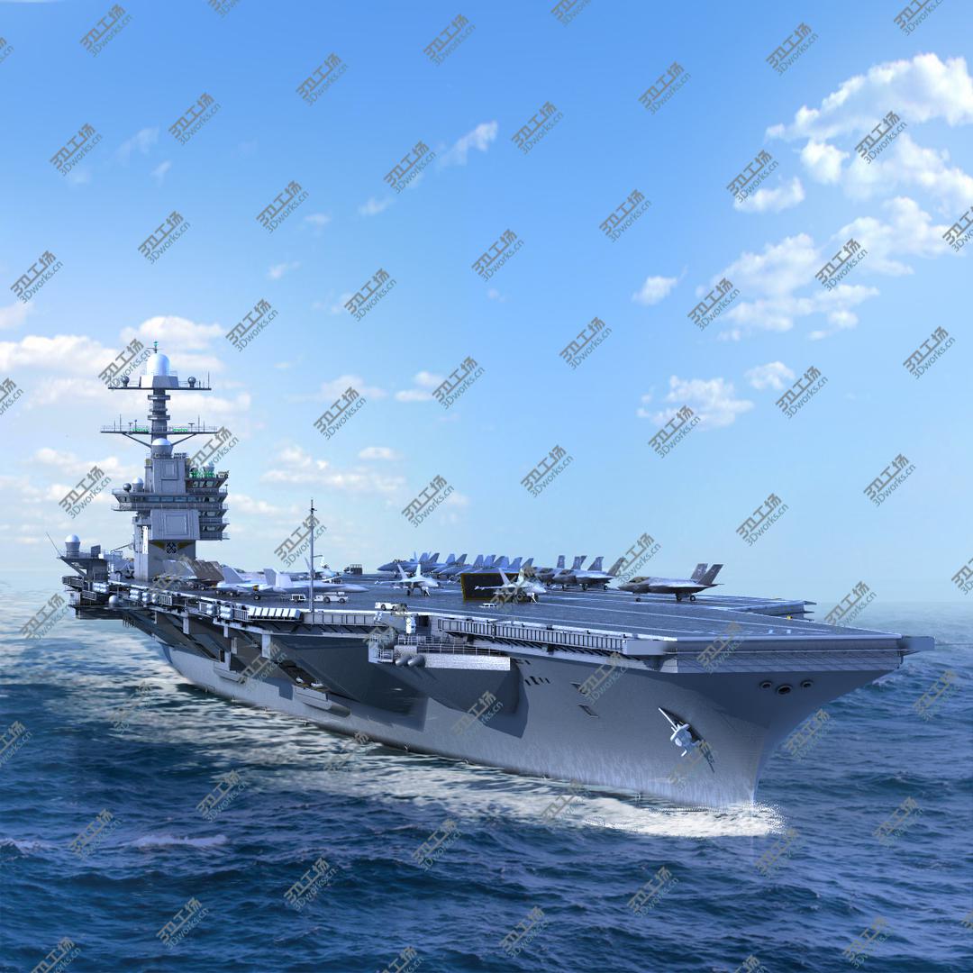 images/goods_img/20210313/3D CVN-78 USS Gerald Ford model/2.jpg